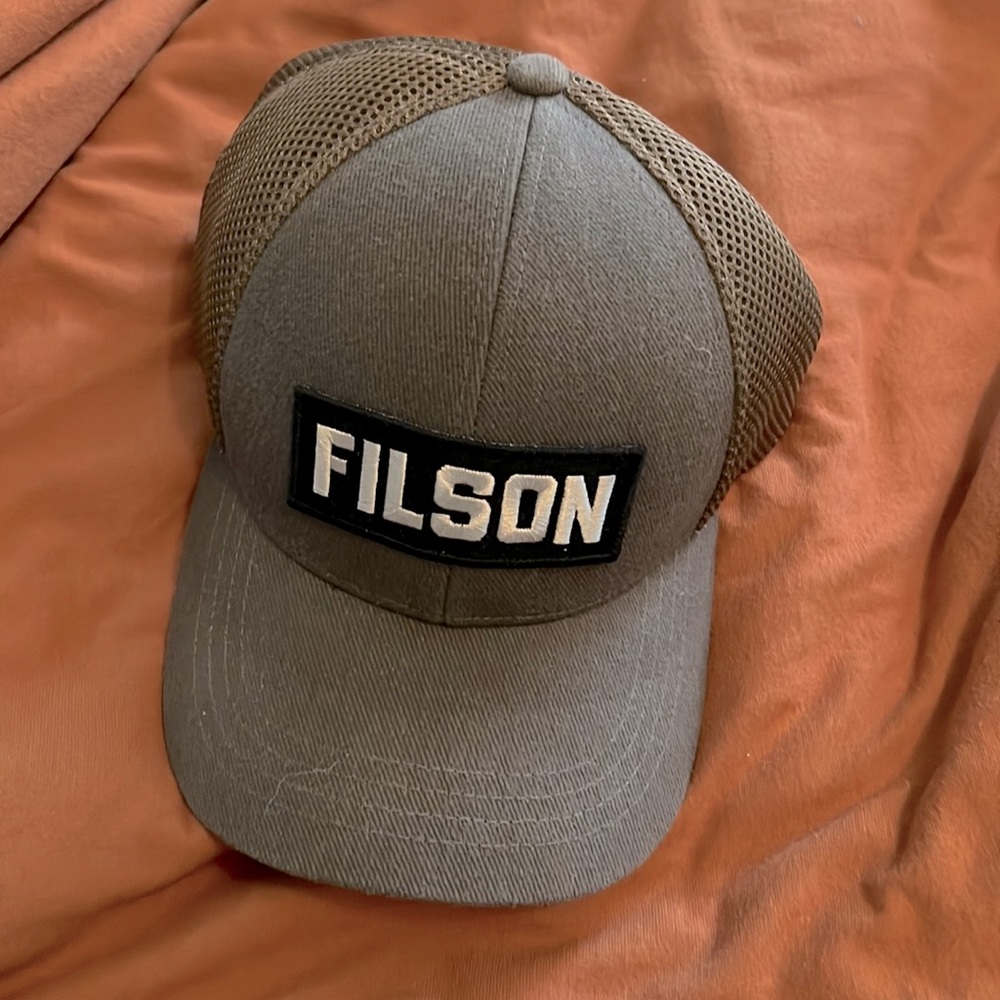 Filson Brown and Black Cap